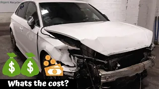 How much did my Salvage Audi S3 cost me?