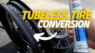 TUBELESS CONVERSION