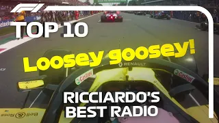 Top 10 Daniel Ricciardo Team Radio Moments!