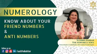 Numerology II Know your Friend Numbers and Anti Numbers II Numbers Knowledge by Suddha Babbar