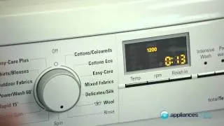 Expert explains the benefits of changing spin speeds of washing machines - Appliances Online