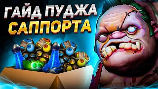 ПУДЖ САПОРТ ПОЛНАЯ ИМБА! СМОТРИ ПОЧЕМУ