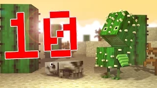 10 COISAS MAIS RARAS NO MINECRAFT!