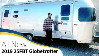 2019 Airstream Globetrotter 25FBT Walk Through Travel Trailer Luxury