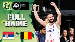 Serbia v Belgium | Men Semi-Final | Full Game | Crelan FIBA 3x3 World Cup 2022