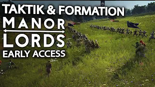 Manor Lords Taktik in Manor Lords Deutsch German Gameplay