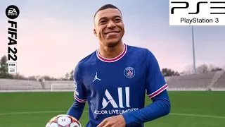 FIFA 22 PS3 - PlayStation 3 Console Gameplay