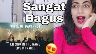 (VoB) Voice of Baceprot - Killing In The Name - Live in Rennes, France 🤘 European Tour 2021 Reaction