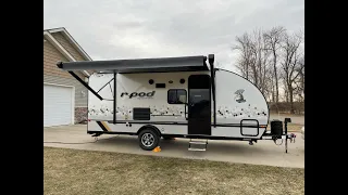 2021 Forest River R-Pod 193 for rent. Walk through.