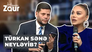 Həmin Zaur | Aydın Sani Türkan Vəlizadədən niyə küsüb? | Türkan canlı efirdən cavab istədi