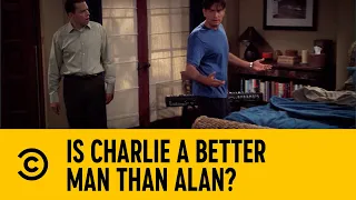 Is Charlie A Better Man Than Alan? | Two and A Half Men | Comedy Central Africa