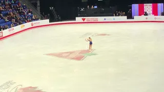 Alaine Chartrand 2018 Canadian National Championships Free Skate