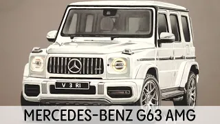 Mercedes-Benz G63 AMG Drawing