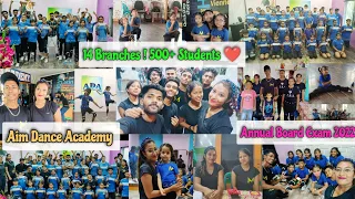 Annual Board Exam 2022 || Aim Dance Academy || 14 Branches , 500+ Students 😰 || CrazyStars ||