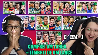 8 EM 1 - ♫ COMPREI UM LANÇA = LEMBREI DE UM LANCE | Paródia MC Jacaré - REACT EM CASAL