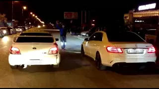 Subaru Impreza Wrx (2007) vs Mercedes 63s