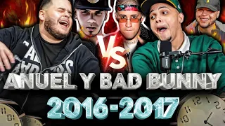 ANUEL vs BAD BUNNY!!! 2016 y 2017 “canción por canción” SUPER DIFÍCIL