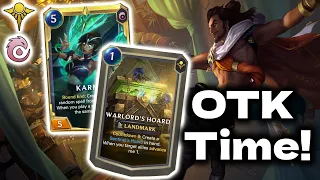 Destroy Your Opponent In One Turn With Akshan Karma!! | Legends of Runeterra