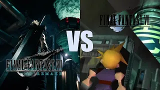 Final Fantasy VII Remake сравнение с оригинальной Final Fantasy VII