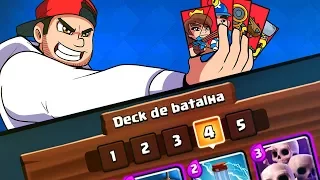 Clash Royale: FIZ 4 DECK's PRA SUBIR DE ARENA Ep.21 ‹ EduKof ›