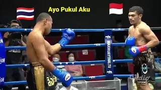 Aksi Ganas🥊Dua Kali Jatuhkan Lawan Petinju Indonesia Juara WBC Asia