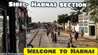 1st Passenger Train Arrived at Harnai || Warm welcome by Harnai Peoples❤️ @QuettaRailography