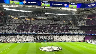 (4K) Historic Night - Real Madrid 2-1 FC Bayern - Full Mosaic, Roof Closed, Champions League Anthem