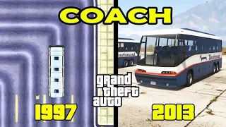 Evolution of "COACH" in GTA Games!