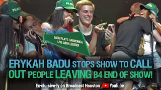 ERYKAH BADU Found Out YOUNG WHITE BOY is Her #1 FAN, Crowd Sings TYRONE For Her @ Summer Spirit 2022