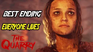 The Quarry - Best Ending /True Ending , All Saved (Everyone Lives )