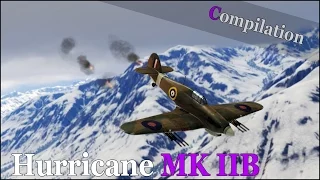 War Thunder Kill Montage | Hurricane Mk IIB - groundattack nightmare