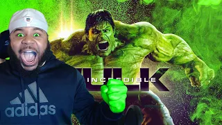 I'M GETTING TOO HYPE WATCHING THIS | First Time Watching 'The Incredible Hulk' (movie reaction)