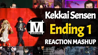 KEKKAI SENSEN Ending 1 | Reaction Mashup