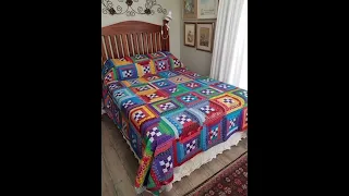 patch work ideas for bed sheets