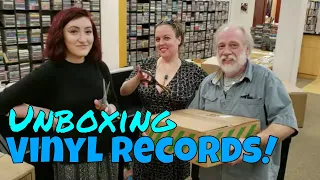 Unboxing Brand New Vinyl Records & Heavy Metal CD's