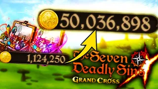 MUST?! How I Farm my Gold in Seven Deadly Sins: Grand Cross!!