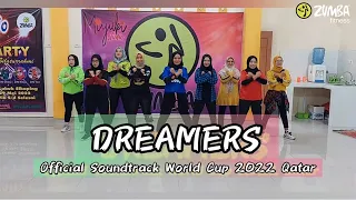 DREAMERS  - Jungkook BTS | Official Soundtrack FIFA World Cup QATAR 2022 | Zumba | Choreo Zin Titin