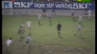 COPPA UEFA 1981 82 FINALE ANDATA GOTEBORG AMBURGO 1 0