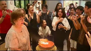 JUDY ANN’s MOMMY CAROL Santos’ 77th Birthday Celebration with JUDAY & Family + Closest Friends!