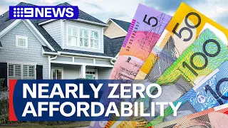 Nearly zero rental properties affordable for low income Australians, says report | 9 News Australia