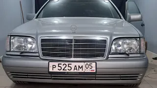 Мерседес w140 ошибки АБС ЕSP BAS