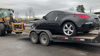 Buying Nissan 350z at SALVAGE Auction (FRAME DAMAGE?!)