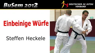 Einbeinige Würfe - Steffen Heckele / Ju-Jutsu Bundesseminar 2012