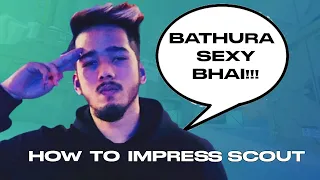 HOW TO IMPRESS @sc0utOP | KADA KAR DIYA BATHURA NE XD - SCOUT 2021