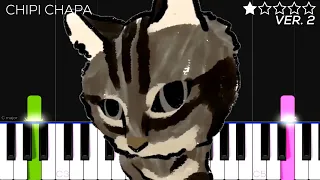 Chipi Chipi Chapa Chapa - EASY Piano Tutorial
