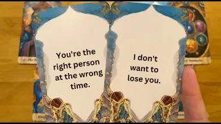 YOURE THE ONE FOR ME! I JUST WASNT READY FOR YOU! CHANNELED MESSAGE CARD READING FROM YOUR PERSON