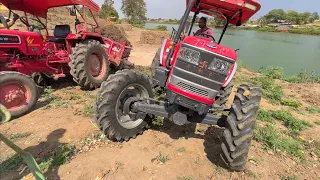 धोखा दे दिया ट्रैक्टर ने JCB 3dx 4WD Shifting Mud Mahindra Arjun 605 Di  Mahindra 275 XP Plus Stuck