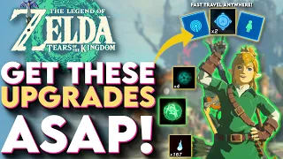Don't Skip These UPGRADES in Tears of the Kingdom! - (TOTK Tips and Tricks)