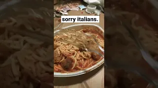 sorry italians