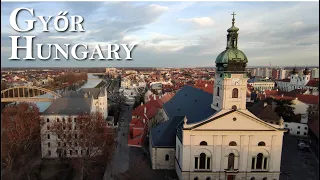 Climbing the highest tower in Győr! January 2022 4K